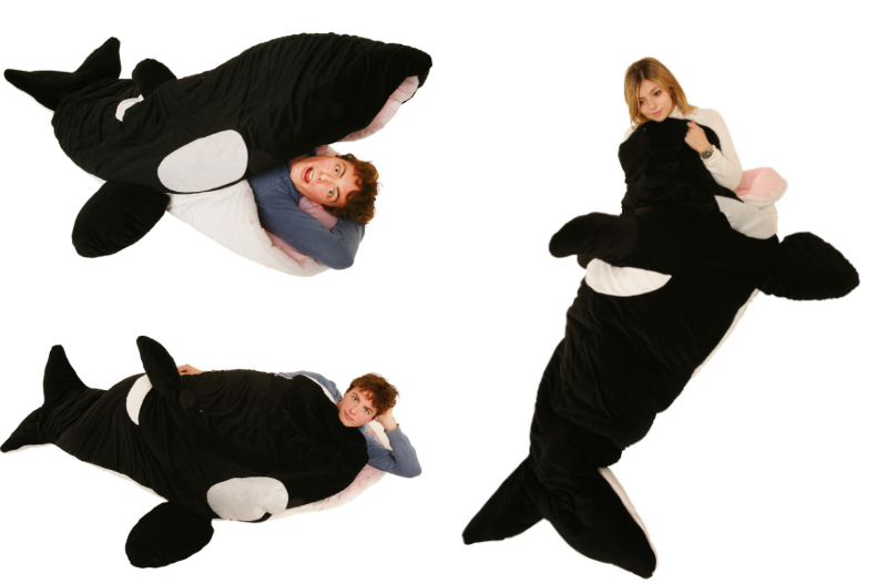 鯊魚、北極熊…鬧到笑粗乃！6款睡袋盤點，已經準備好隨時進入冬眠模式啦！