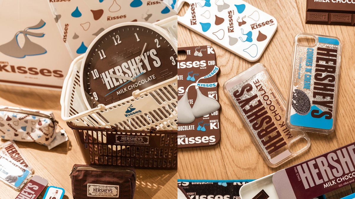 直接融化！人氣雜貨推「HERSHEY'S」巧克力家居用品，加喝台灣限定「熱可可」
