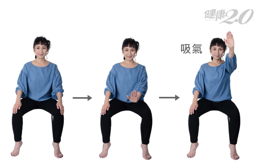 坐著練2招「肋骨操」 放鬆脊椎、加強胸椎柔軟度