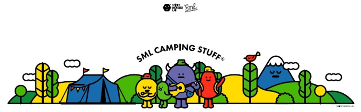 小怪物露營囉！「SML黏黏怪物出遊趣」來台快閃，台灣獨家商品必買