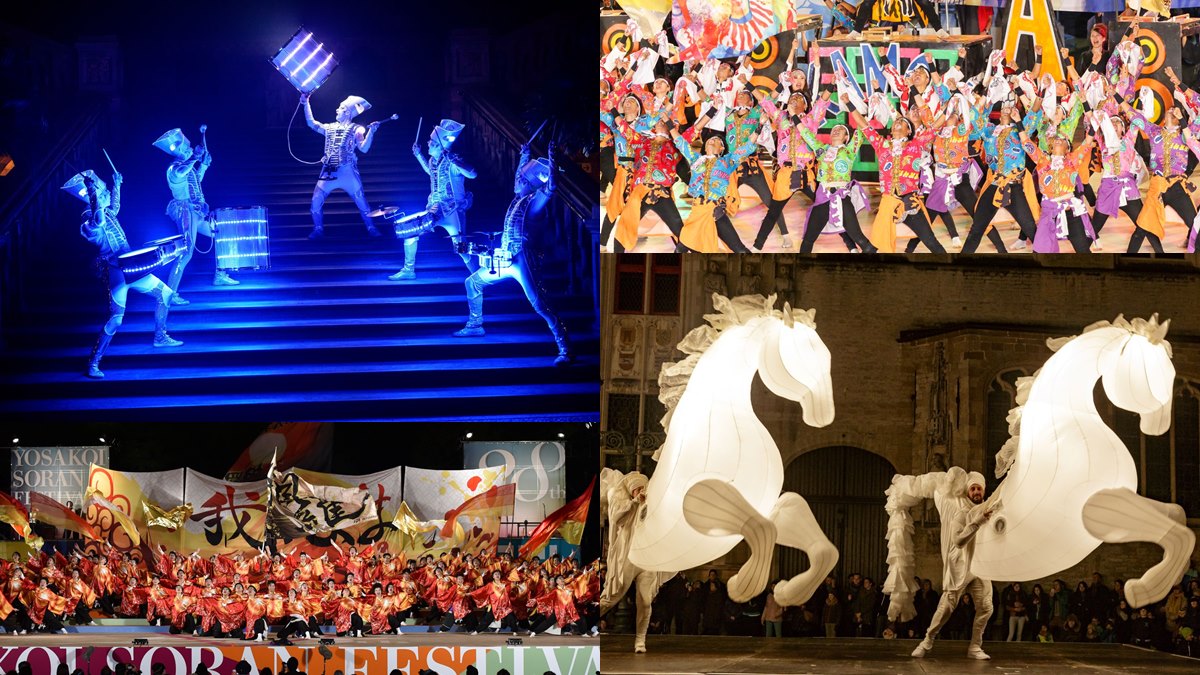 「2020台灣燈會」在台中后里園區，5大必看表演：夜光白馬、日本索朗祭、小丑幻鼓秀