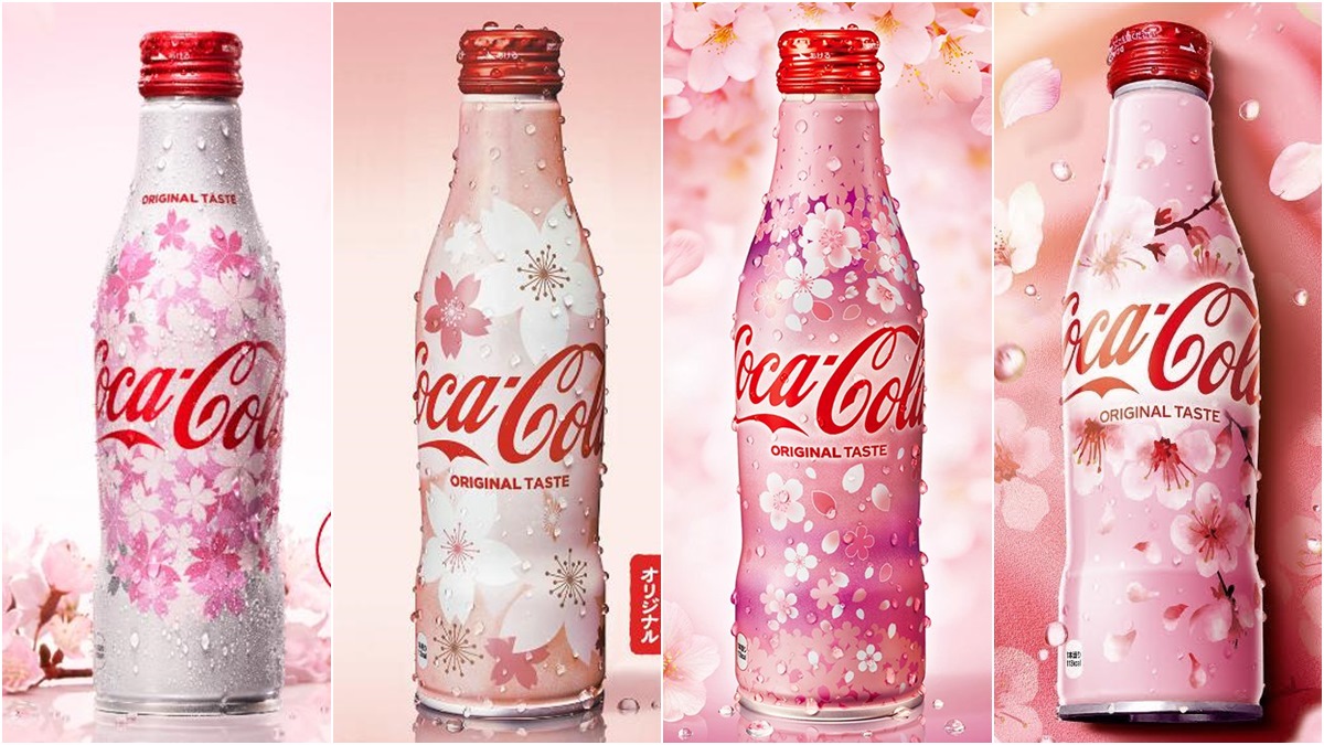 瓶控要蒐集！可口可樂「2020櫻花瓶」上市，立體手繪風「完勝前三年版本」