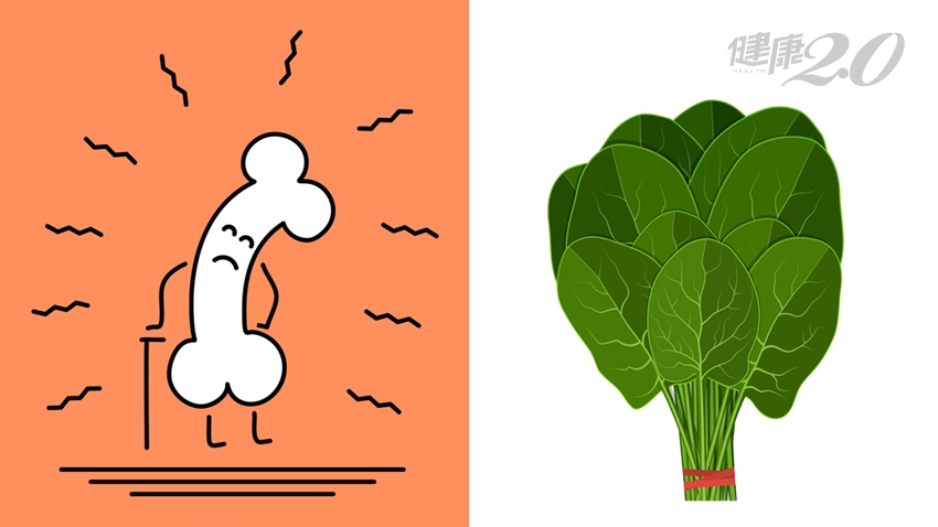 對抗骨鬆的無名小卒「維生素K」 7種深綠色蔬菜是完美來源