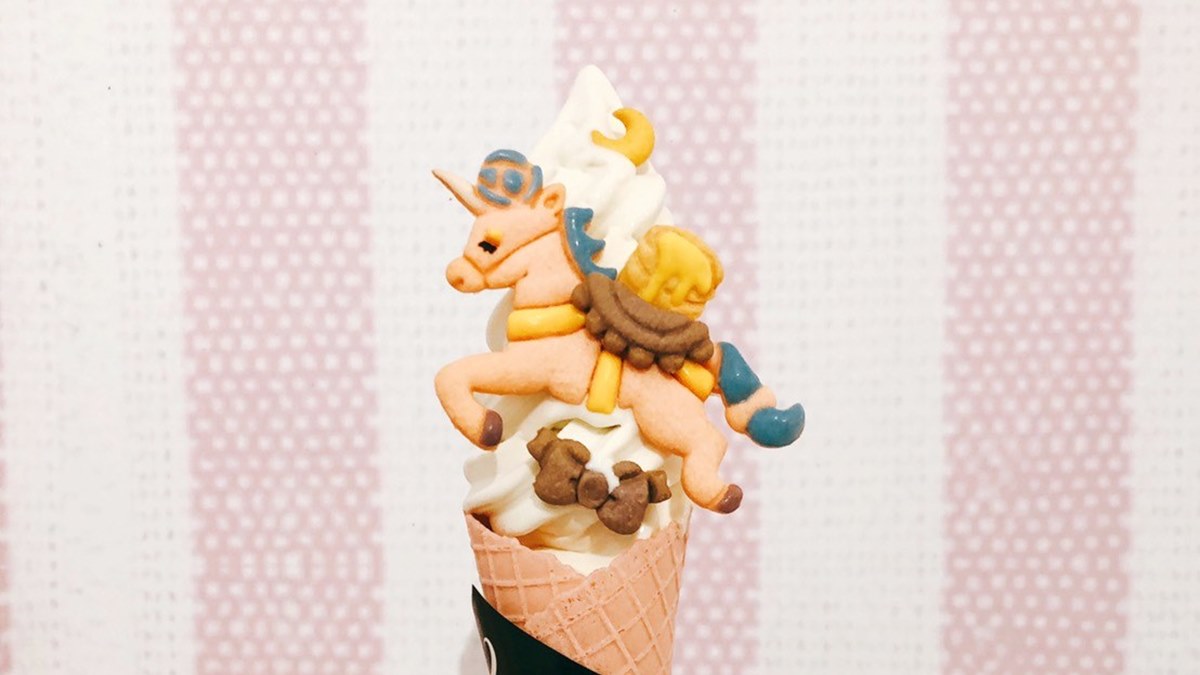 巨型獨角獸冰淇淋吃起來！五大夢幻插畫場景在台中，快直奔粉嫩世界免費拍