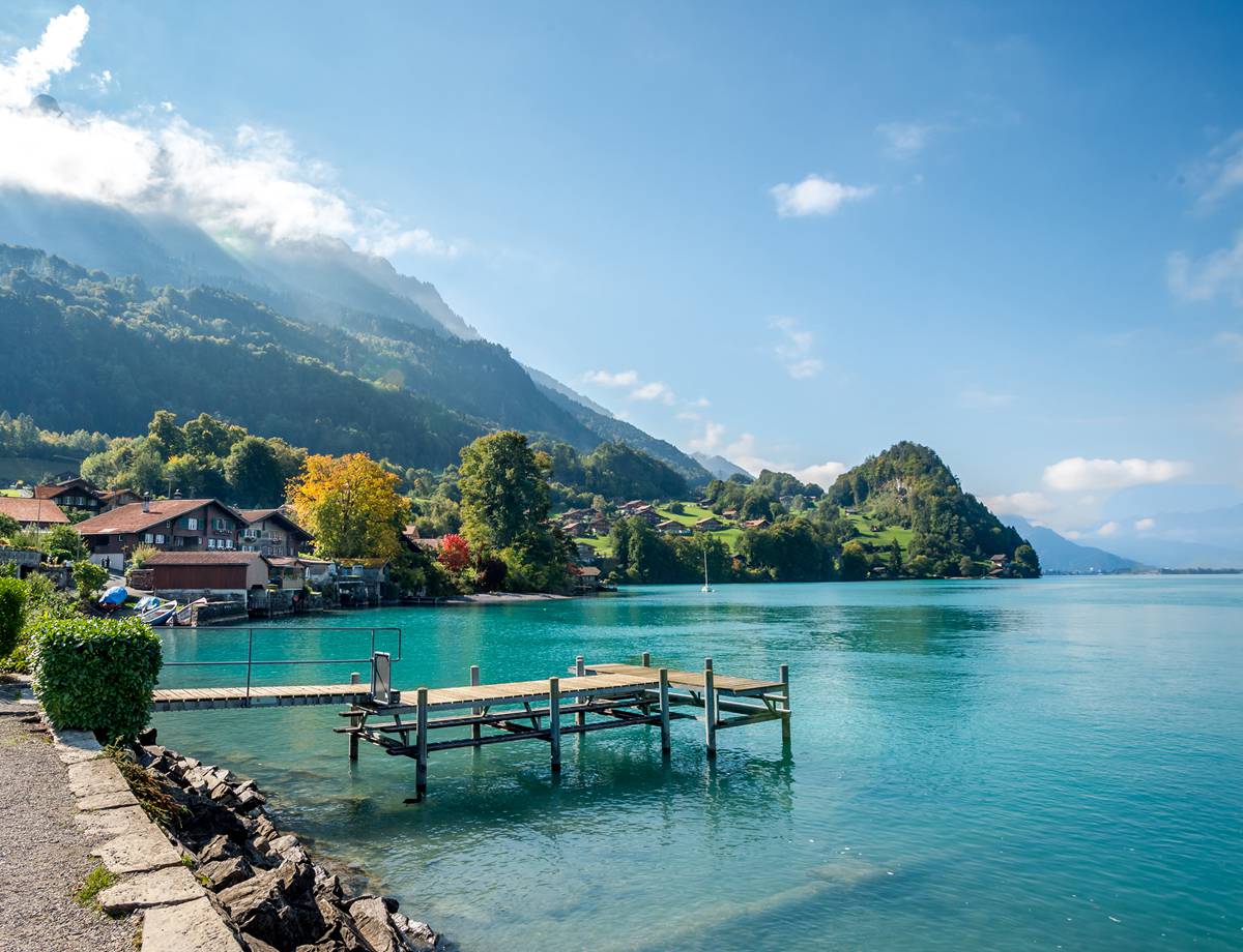 「愛的迫降」瑞士超美場景是這裡！回味利正赫、尹世理命運的相遇，湖邊彈琴好唯美