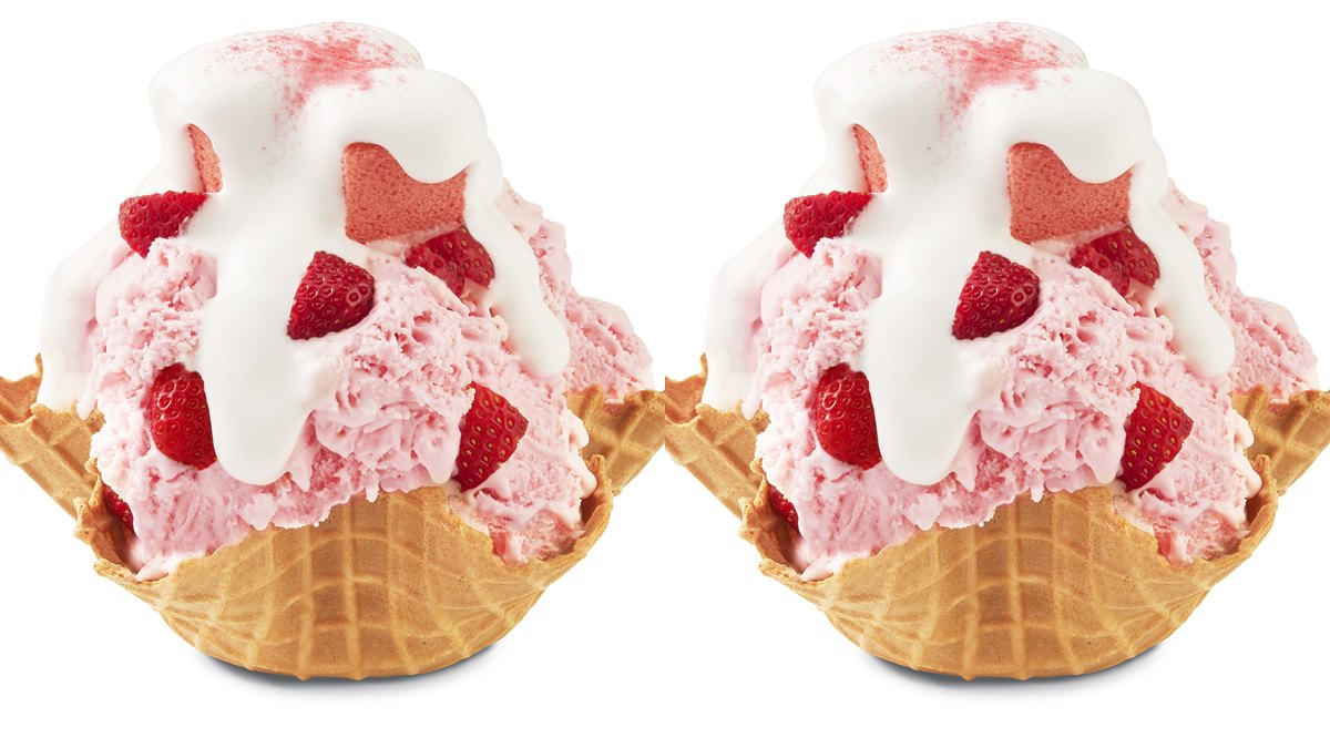 吃冰囉！COLD STONE最新「草莓蛋糕奶蓋冰淇淋」，連3天第2杯50元