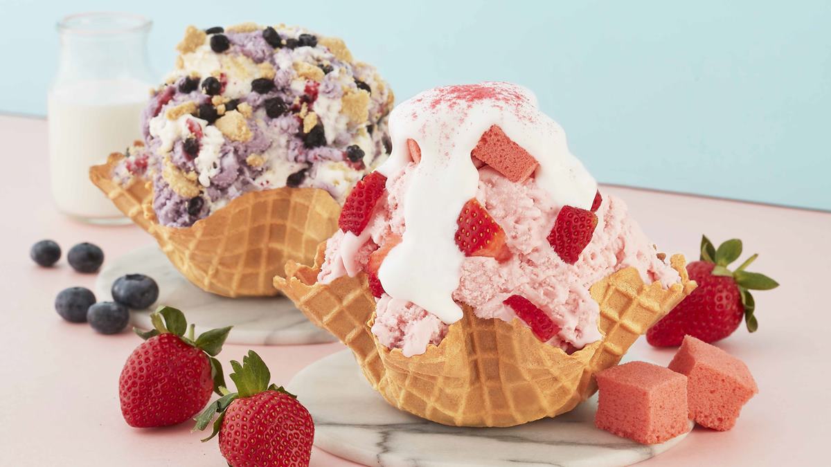 吃冰囉！COLD STONE最新「草莓蛋糕奶蓋冰淇淋」，連3天第2杯50元