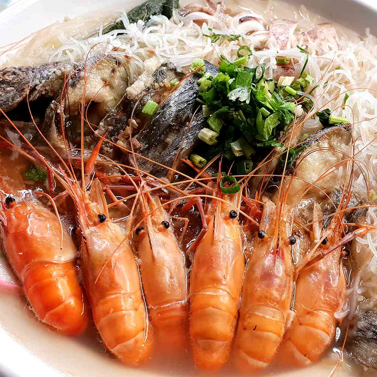 屏東超狂手抓蝦料理！水源保護區養的無毒泰國蝦餐廳，還有旋轉木馬、小火車可玩
