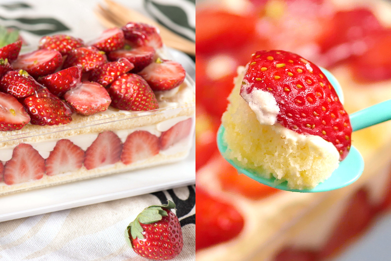當滿滿新鮮草莓，遇到柔軟雙層乳酪蛋糕的酸甜滋味，不是草莓控也會愛上
