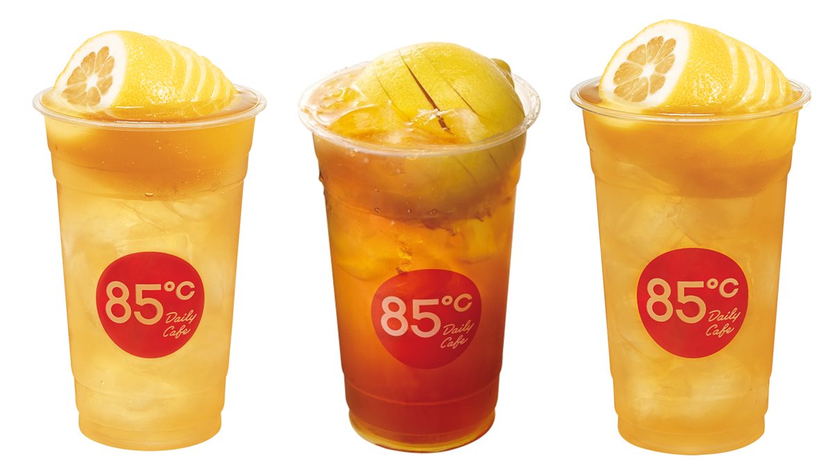 第2杯半價！85度C超夯「一顆檸檬系列」回歸，加碼推出「蔗香檸檬」