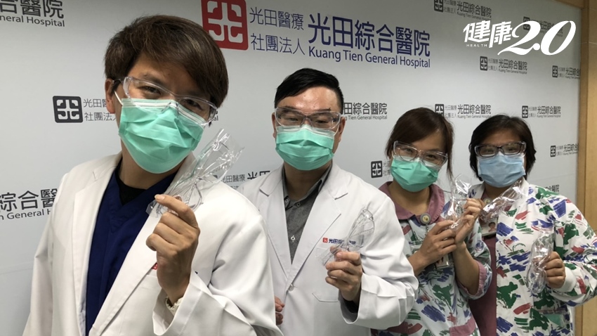 他們捐護目鏡、鞋墊 感恩第一線的抗疫英雄 守住台灣