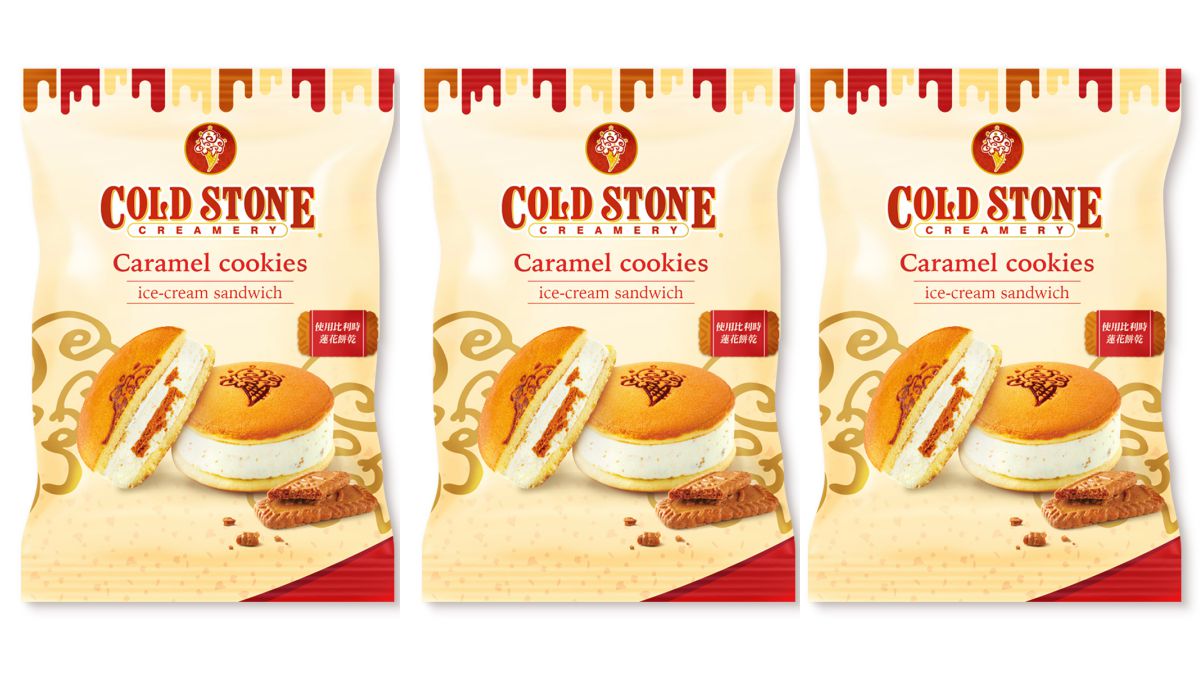 COLD STONE X 比利時蓮花餅乾推出「焦糖薄脆餅」冰銅燒，加碼第2件6折