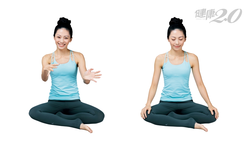 3招「坐姿瑜伽」練呼吸 身體、精神、思緒都療癒了