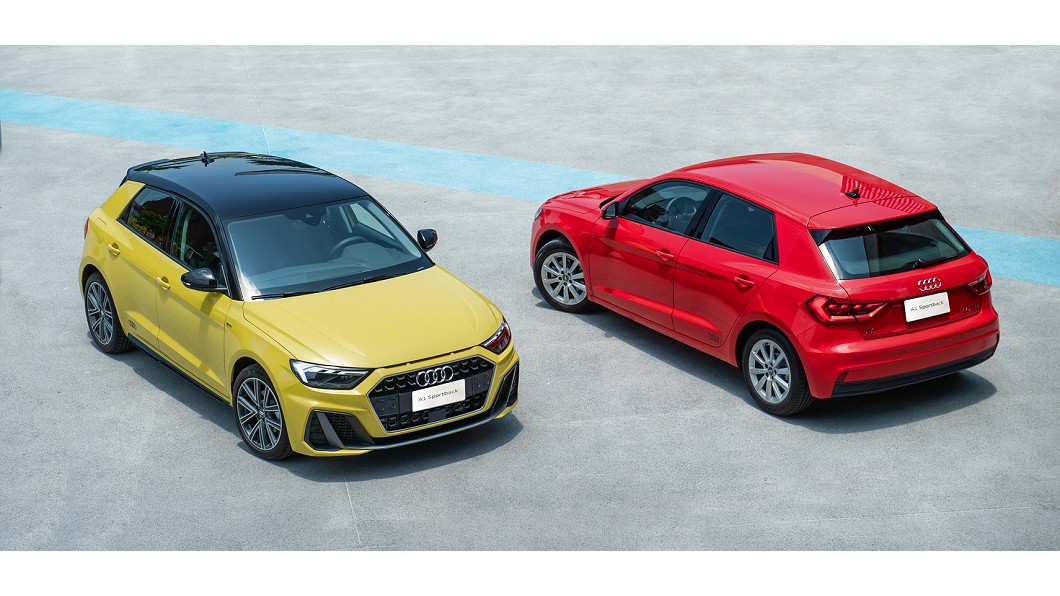 A1 Sportback提供雙色車頂選項，能夠讓豪華都會小車更具個性。(圖片來源/ Audi Taiwan)