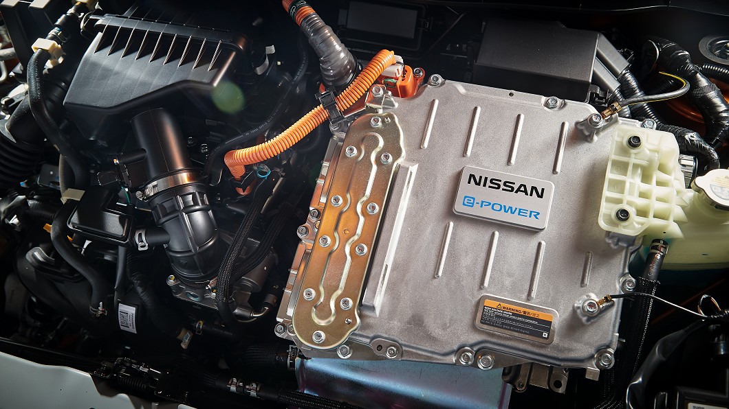 e-Power動力系統中的1.2升3缸引擎主要擔任發電機之用，並不負責驅動車輪。(圖片來源/ Nissan) 