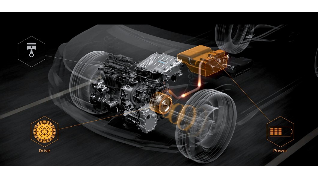 電池電量除可透過引擎發電，減速時的動能回收也是電力來源之一。(圖片來源/ Nissan)