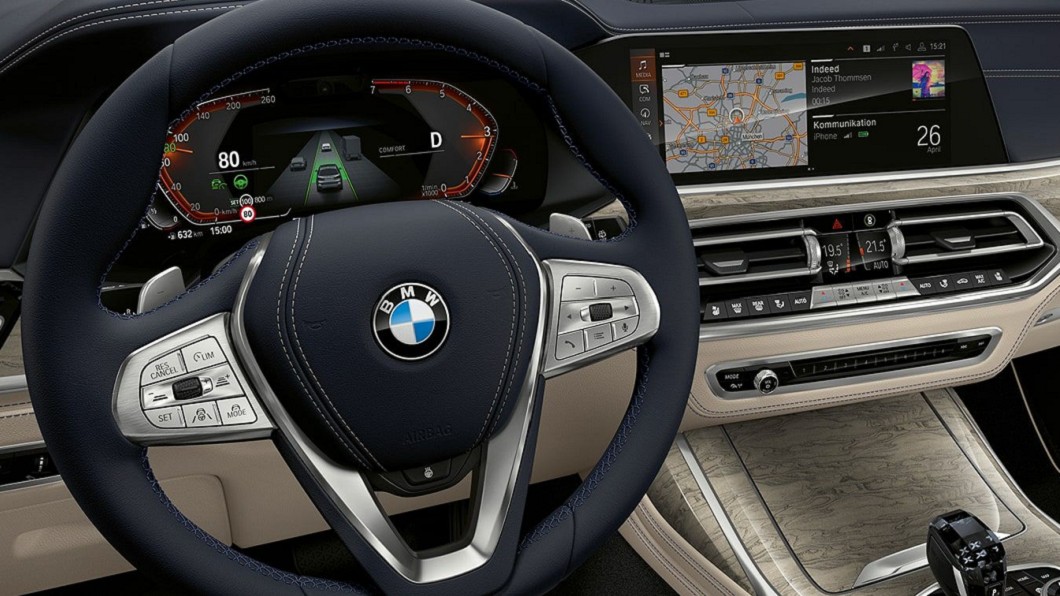 BMW X7搭載CoPilot智慧駕駛輔助科技、全數位虛擬駕駛座艙。(圖片來源/ BMW)