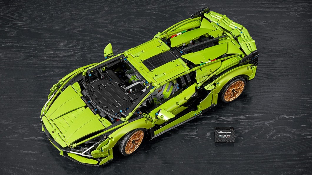  Lamborghini Sián FKP 37的國外售價破億元新台幣，且全球限量僅63台，但透過樂高科技系列就能讓夢想速成。(圖片來源/ Lamborghini)