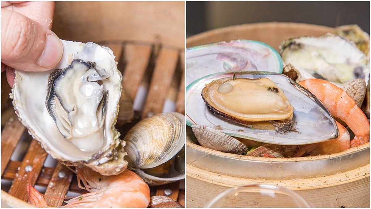 超欠吃！新竹百年老市場「痛風系海鮮粥」，一整碗滿滿蝦子、牡蠣、貝類