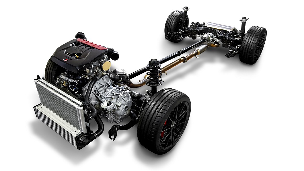 272匹馬力輸出之1.6升3缸渦輪增壓引擎，是GR Yaris最受注目的焦點之一。(圖片來源/ Toyota)