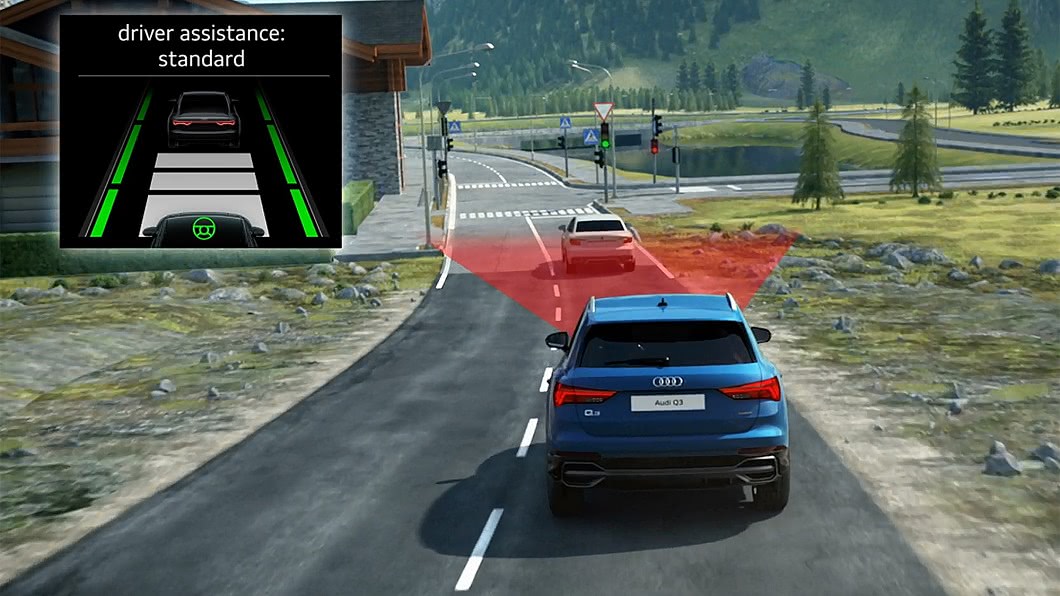 Q3及Q3 Sportback全車系皆標配ACC與車道維持輔助系統。(圖片來源/ Audi)