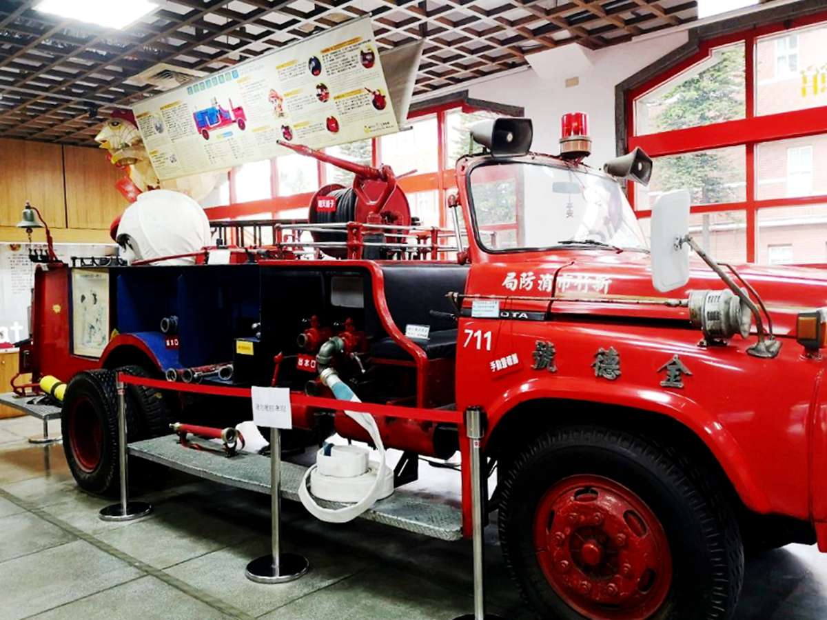 來當帥氣消防員！新竹親子免費景點消防博物館，體驗滅火、開消防車