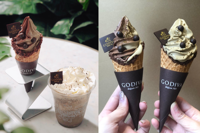 全球獨家吃起來！GODIVA新推2款爆濃「鐵觀音烏龍茶」霜淇淋，加碼療癒「黑巧克力凍飲」