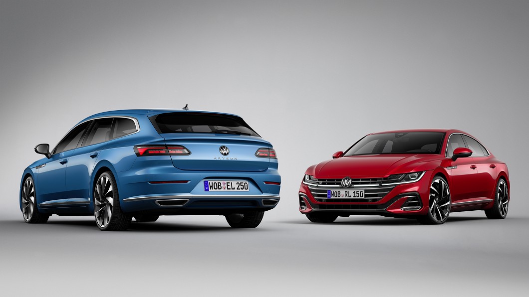 Volkswagen正式發表Arteon小改款更新。(圖片來源/ Volkswagen) 美型轎跑Arteon小改曝光 R高性能車型與旅行車同步首演