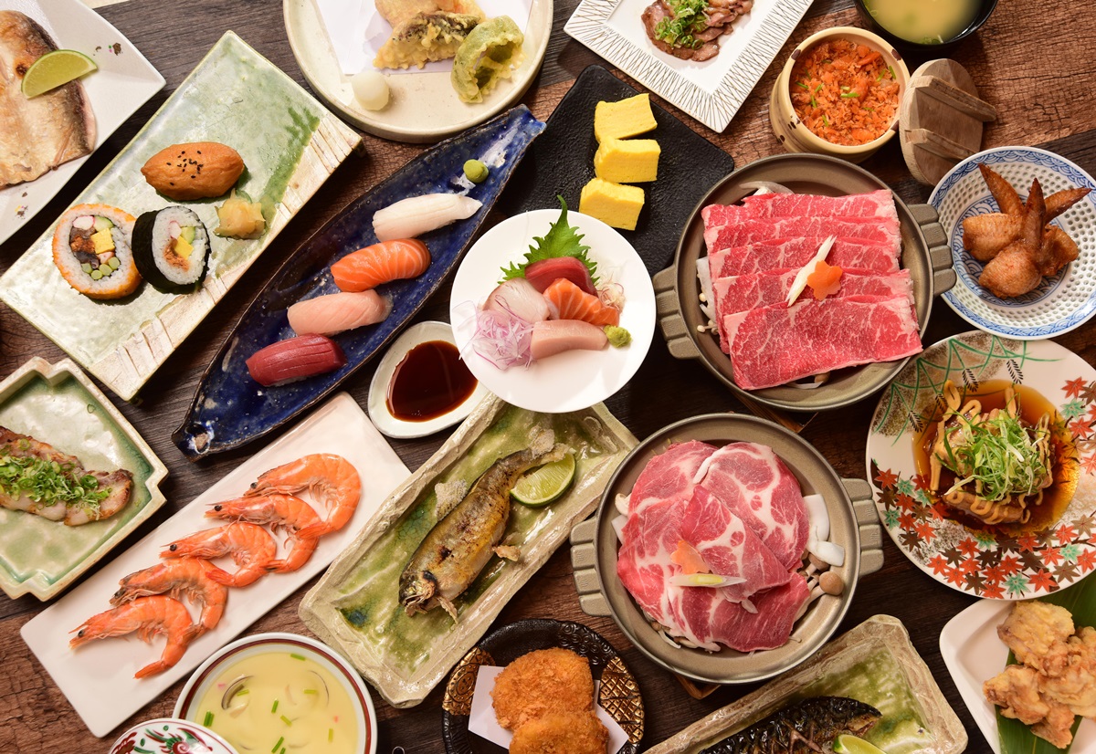 日本料理780元吃到飽！多達20道生魚片、握壽司、手打烏龍麵無限續點