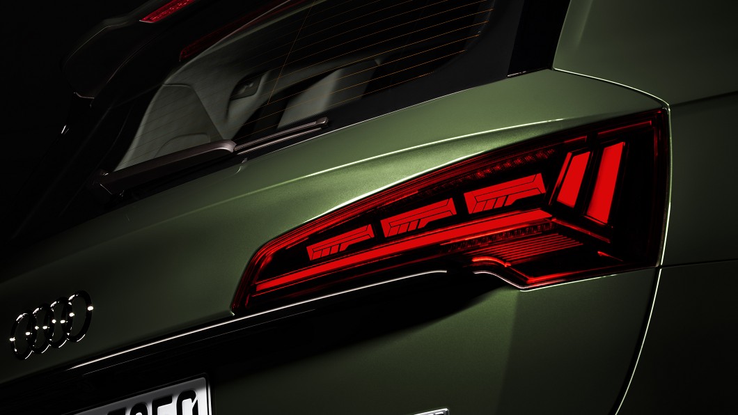 尾燈首度提供OLED尾燈選項。(圖片來源/ Audi)