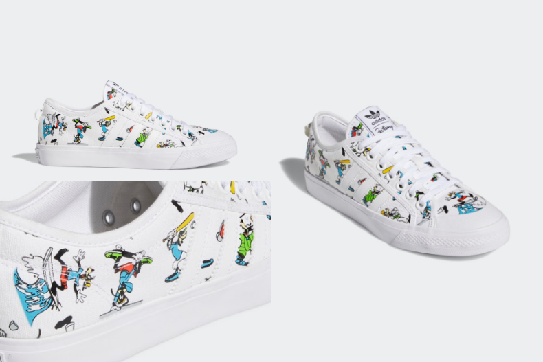 是高飛！adidas Originals X迪士尼聯名球鞋登場，加碼祭出小白鞋也是也是很該入手