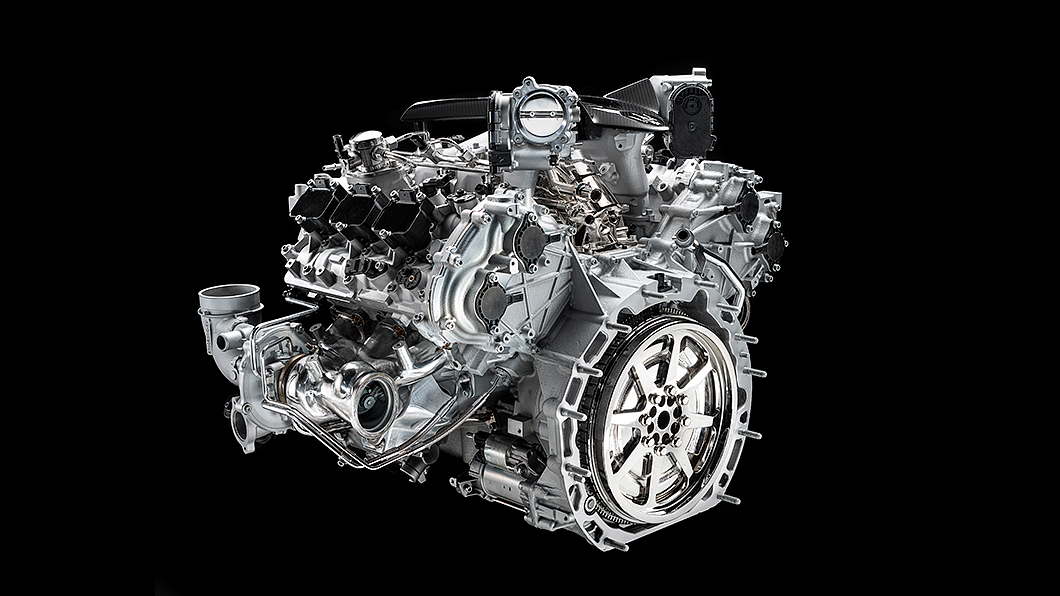 Maserati自主開發之3.0升V6雙渦輪增壓引擎具有630匹最大馬力。(圖片來源/ Maserati)