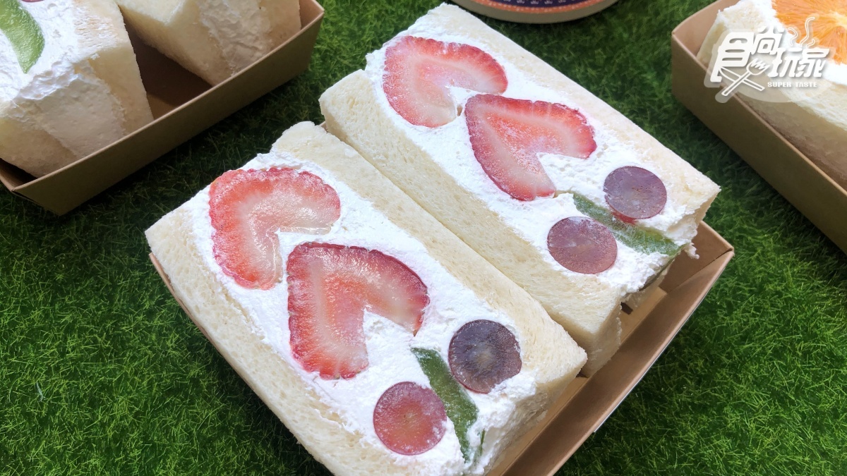【新開店】日本療癒系甜點再+1！IG洗版「水果花三明治」登台，拍到你失心瘋