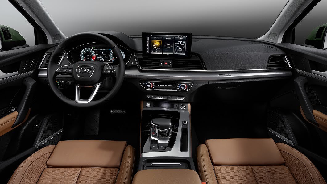 Q5 Sportback座艙應當延續小改款Q5風格，營造科技化氛圍。(圖片來源/ Audi)