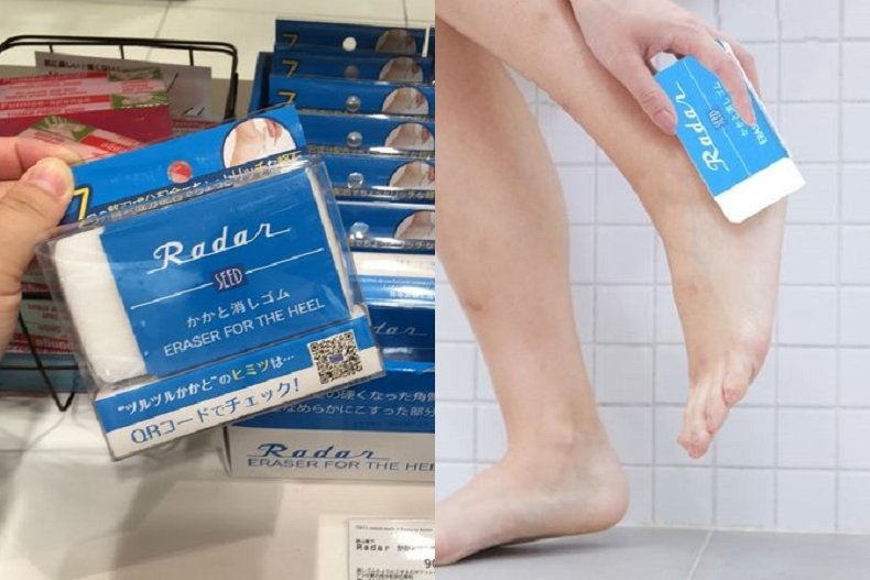 真的有腳跟專用「去死皮橡皮擦」！日本熱賣到缺貨，緊急4倍量產