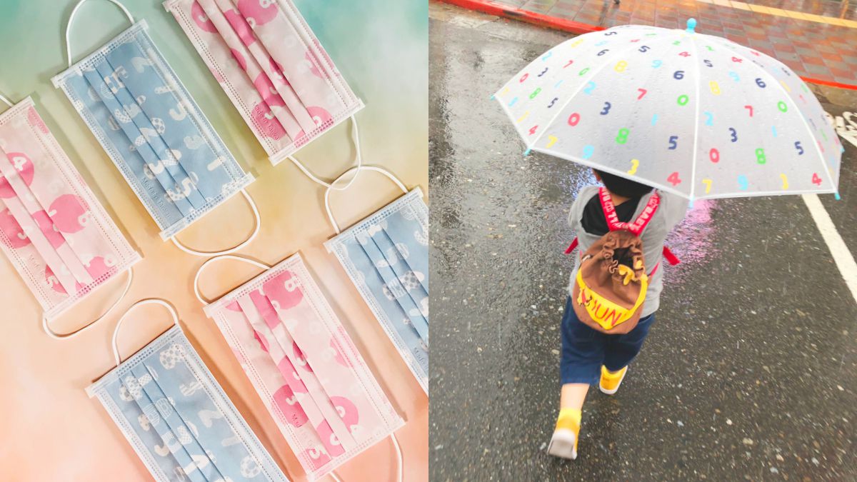 日雜控要收！小七第二波「京都SOU・SOU聯名」：印花口罩、雨傘、T恤讓你美美出門