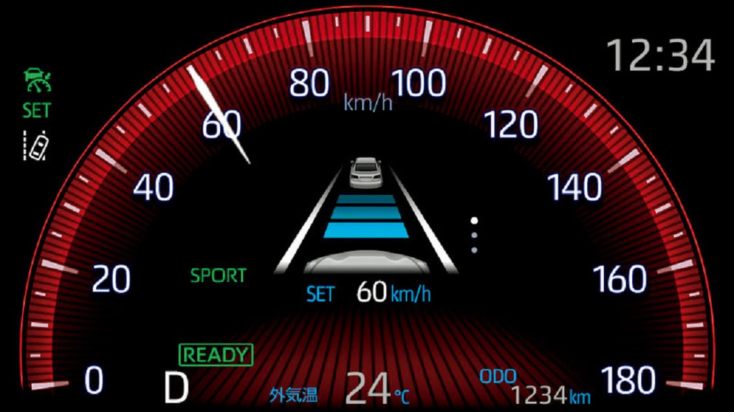 Corolla Sport全車系標配TSS 2.0智動駕駛輔助系統。(圖片來源/ Toyota)