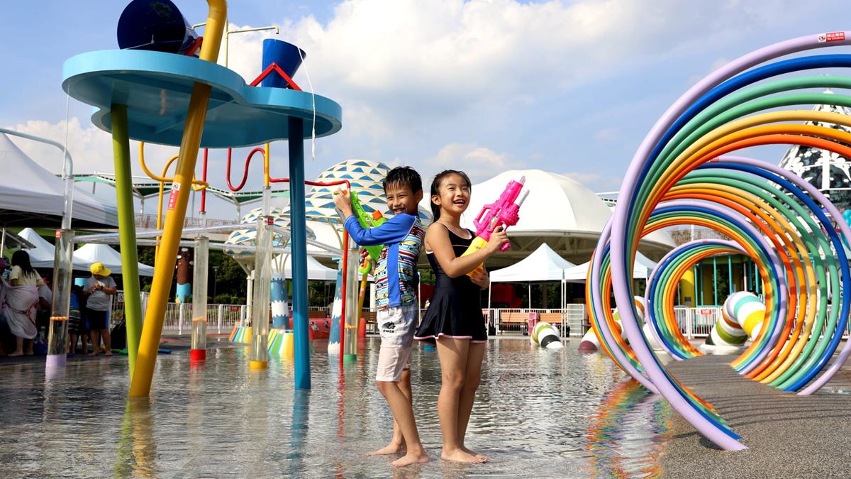 玩水新點衝「水隧道」！兒童新樂園「小小水樂園」開幕，每週有一天台北小孩免費玩