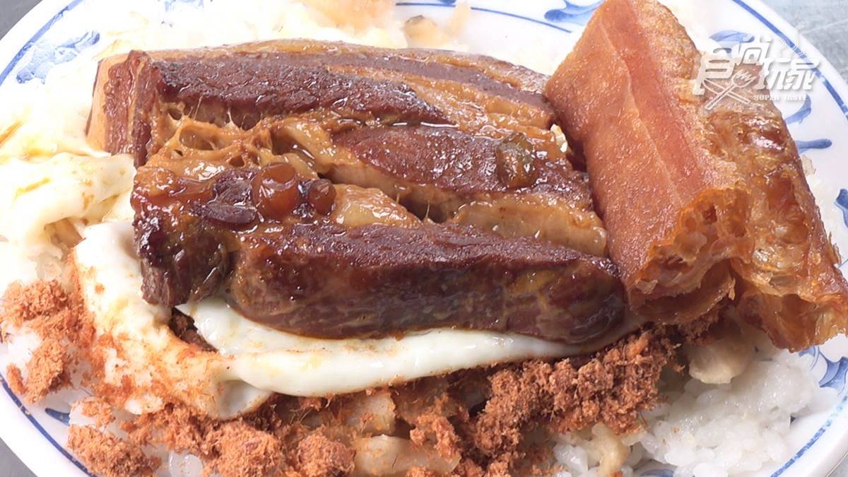 在地人才知！宜蘭超霸氣早餐飄香70年，大塊焢肉不油不膩做成飯糰也好吃
