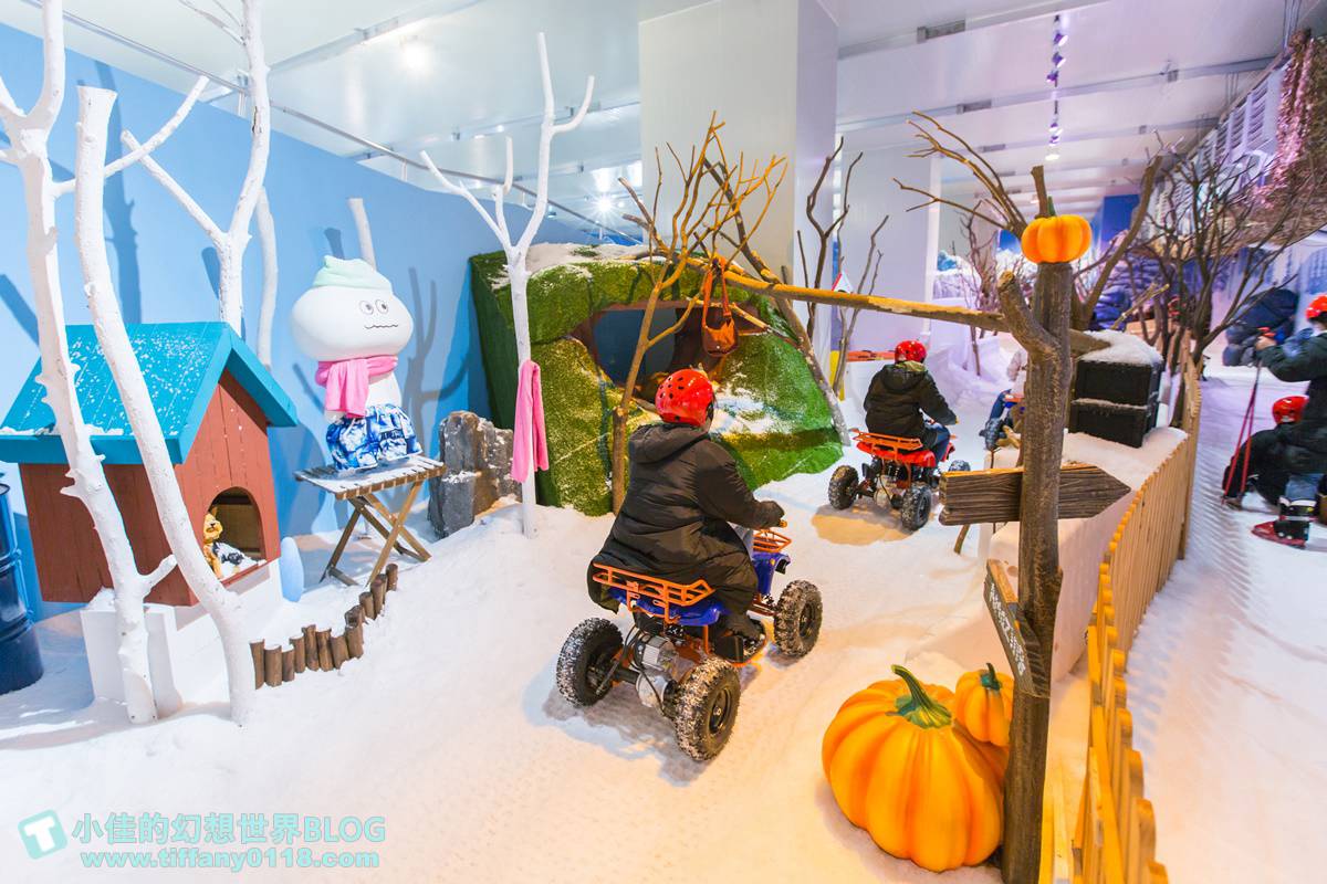 在台灣也能騎雪地越野車！600坪「雪展」免出國玩雪，讓你冷到流鼻水