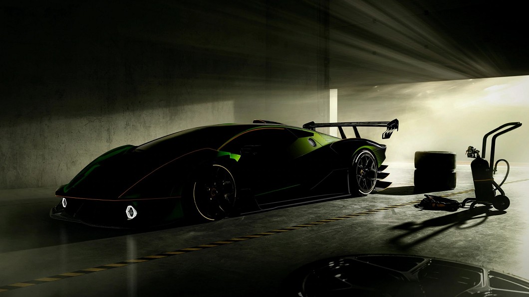 SCV12實車預覽圖曝光,預告即將正式發表現身。(圖片來源/ Lamborghini) 最強猛牛即將出閘 Lamborghini SCV12身影乍現