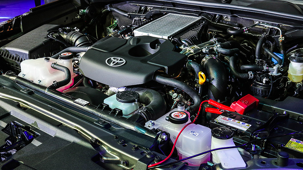 2.8升柴油引擎動力升級至204匹馬力、51公斤米扭力之譜。