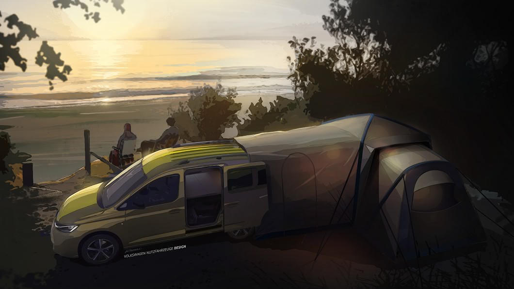 Caddy露營車瞄準年輕又熱愛戶外休閒與冒險的消費族群。(圖片來源/VWCV)