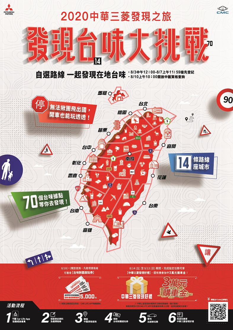 中華三菱響應政府擴大振興在地經濟，以實際的行動扶植因疫情受創的旅遊服務業 。(圖片來源/ 中華三菱)