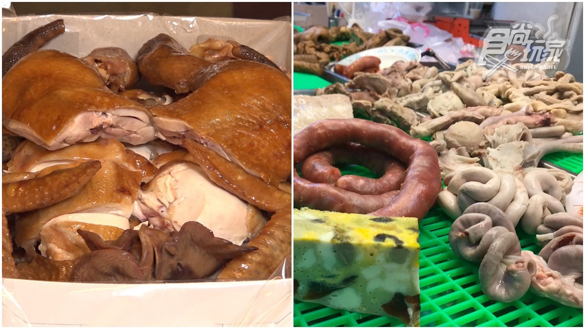 老饕口耳相傳！台南市場美食超有料，噴汁廣東油雞、古早味豬內臟通通吃得到