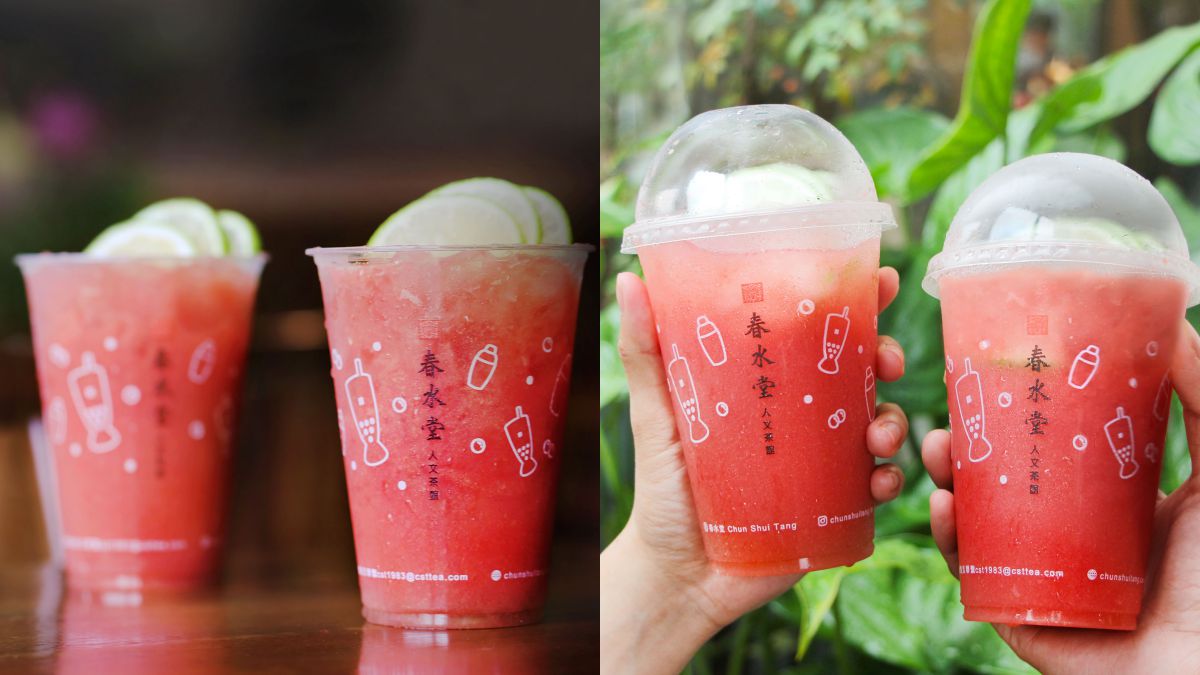 消暑盛品！春水堂最新「紅心芭樂檸檬綠茶」，清爽酸甜超解渴
