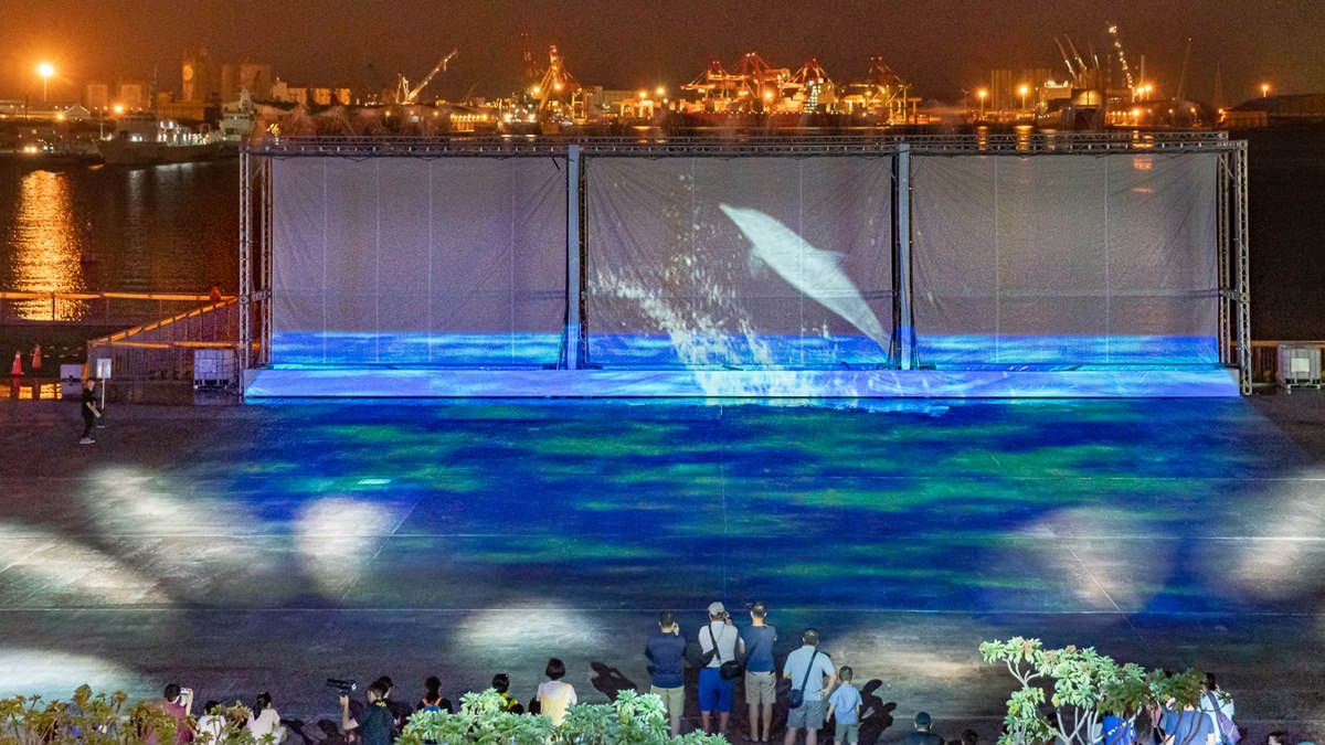 放風景點再＋１！港灣獨家「3D水幕光影秀」在台中，只到9/13快衝
