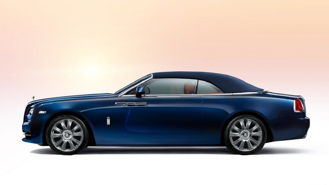 軟頂敞篷車Rolls-Royce Dawn外型相當優雅。(圖片來源/ Rolls-Royce)