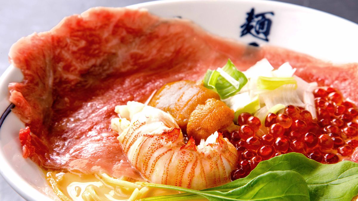 極度痛風拉麵只賣這3天，日本和牛、北海道海膽、鮭魚卵、扇蝦通通來