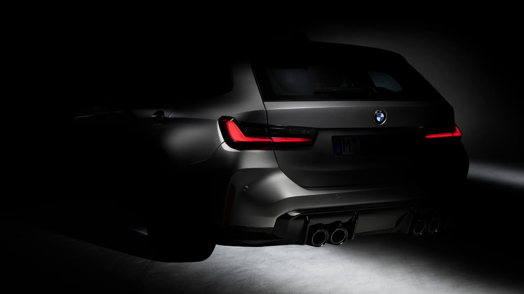 G世代M3發表會前夕，BMW也放出一張旅行車版本的車尾照，透露出原廠將打造M3 Touring。（圖片來源/ BMW）